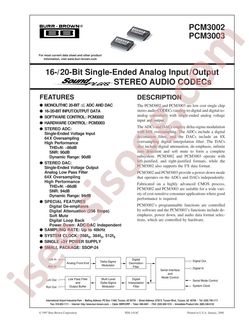 PCM3003
