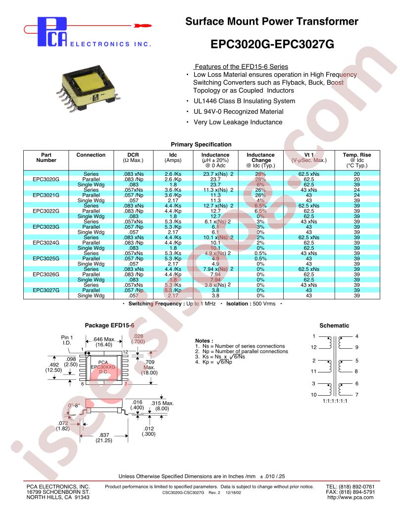 EPC3021G