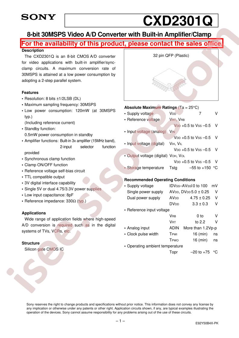 CXD2301Q