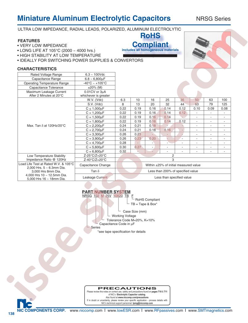 NRSG331M100V10X16TRF
