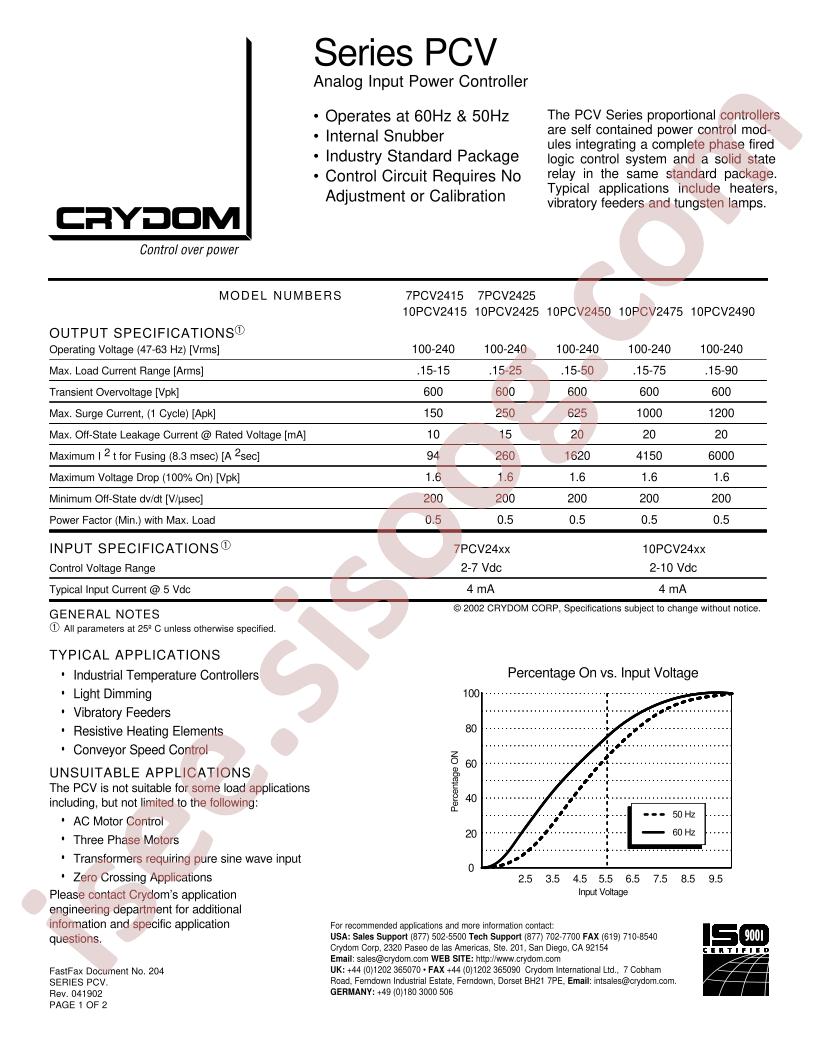 10PCV2490