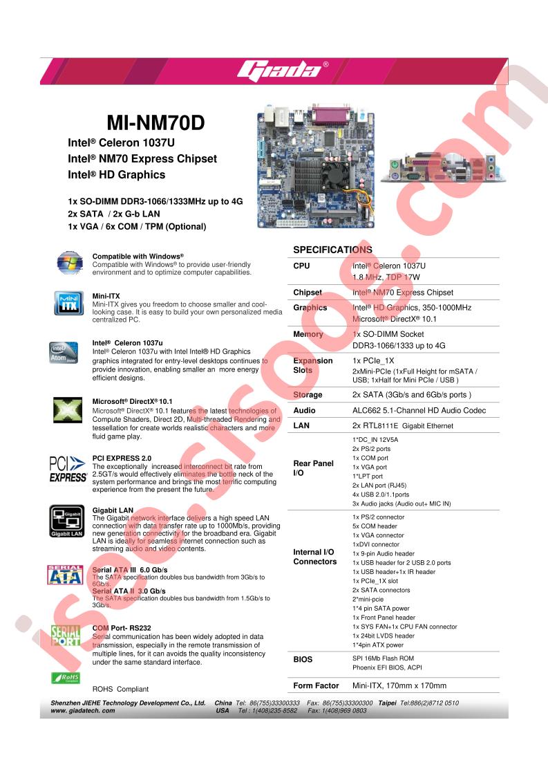 MI-NM70D