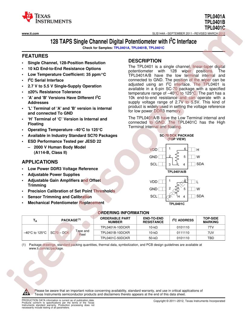 TPL0401B