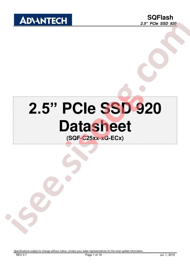 SQF-C25V4-240G-ECC