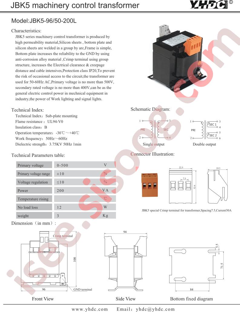 JBK5-96-50-200L