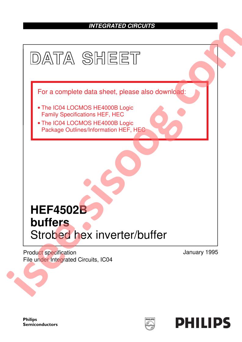 HEF4502B