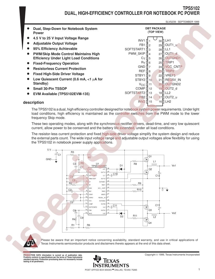 TPS5102IDBT