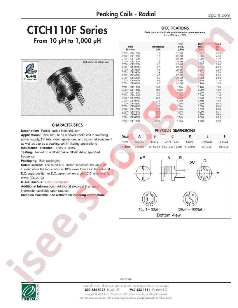 CTCH110F