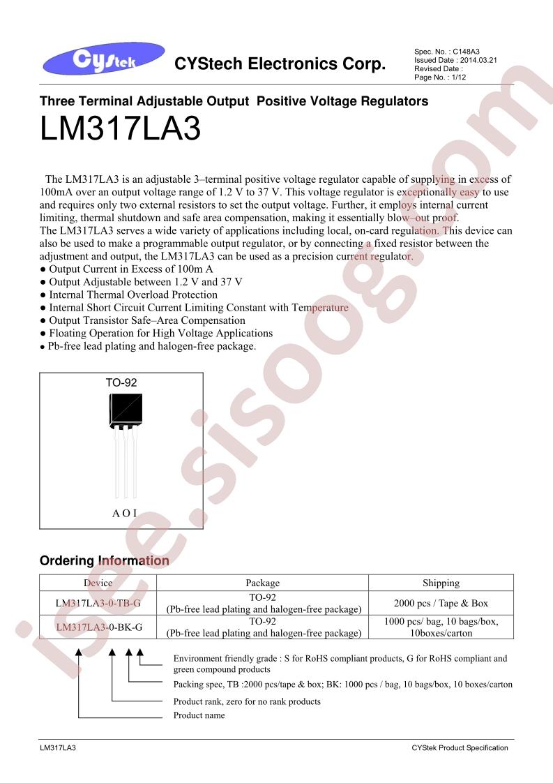 LM317LA3