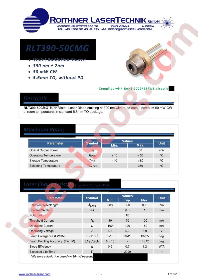 RLT390-50CMG