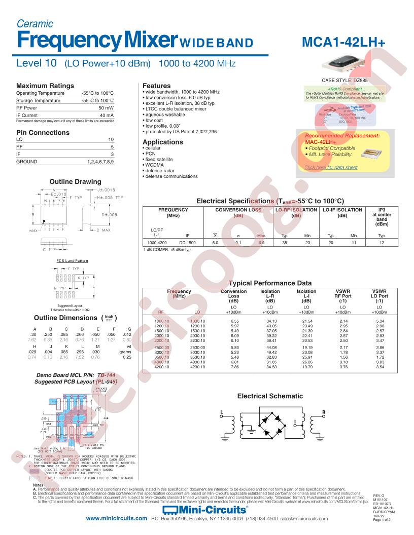 MCA1-42LH+