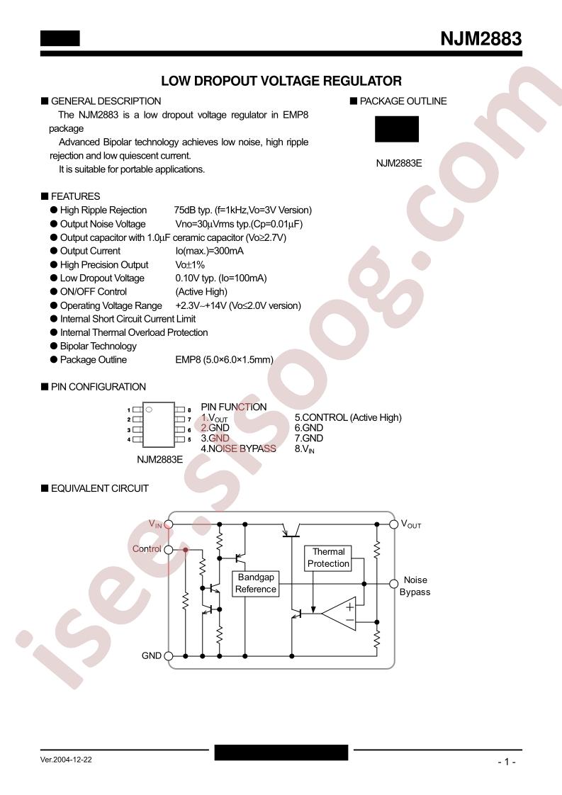 NJM2883E