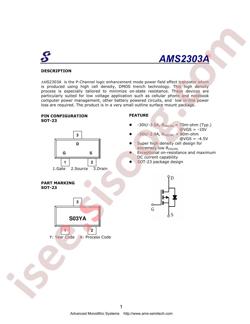 AMS2303A