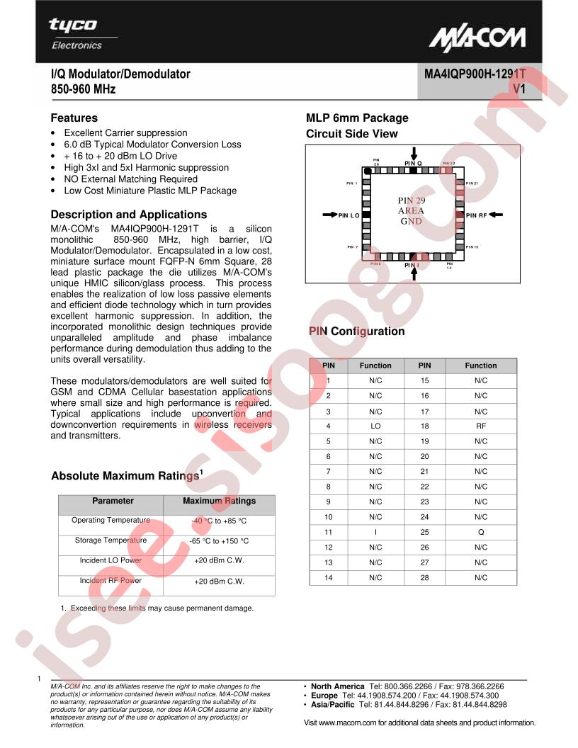 MA4IQP900H-1291T