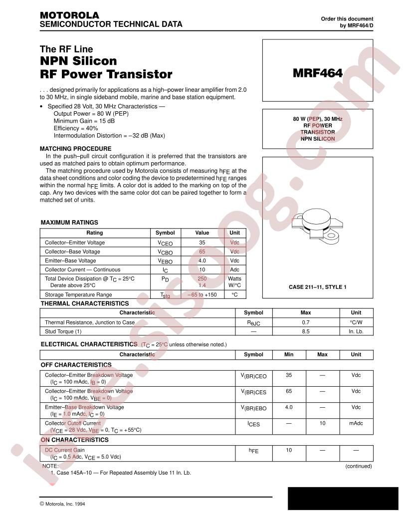 MRF464