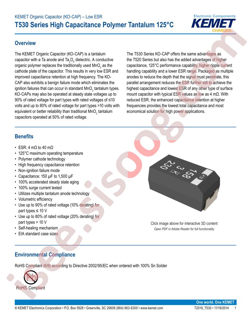 T530D157M010ATE005