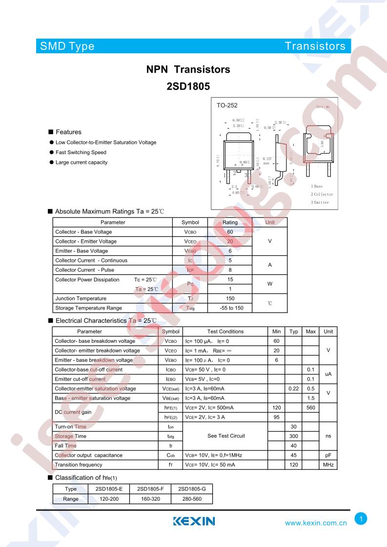 2SD1805-E