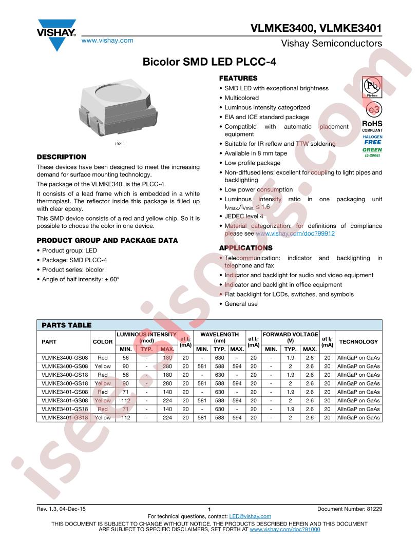 VLMKE3401-GS08