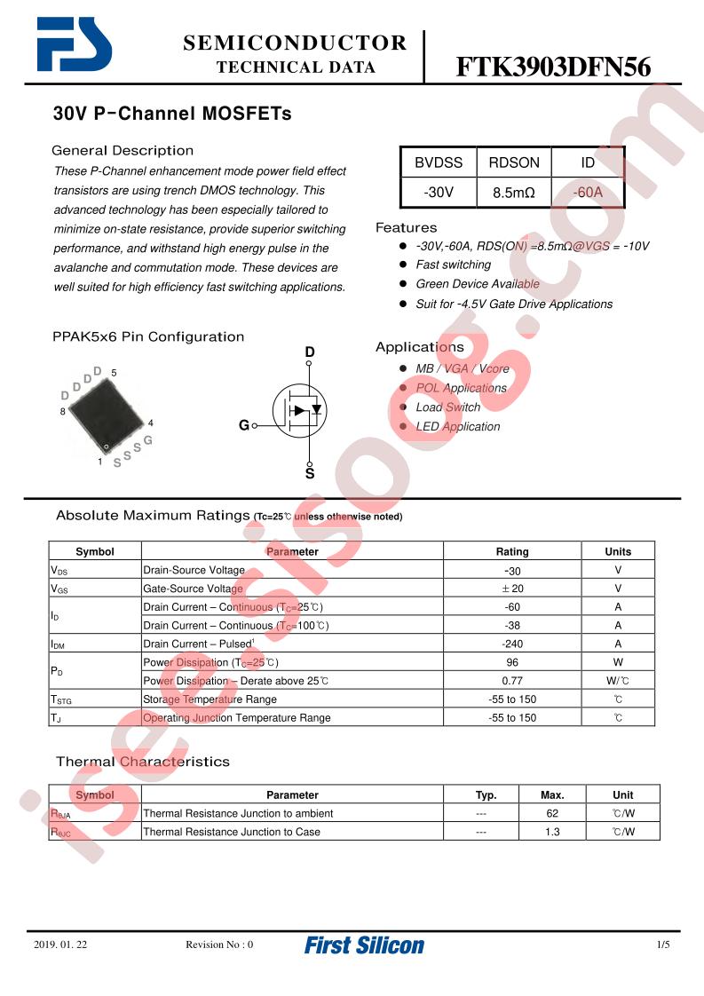 FTK3903DFN56