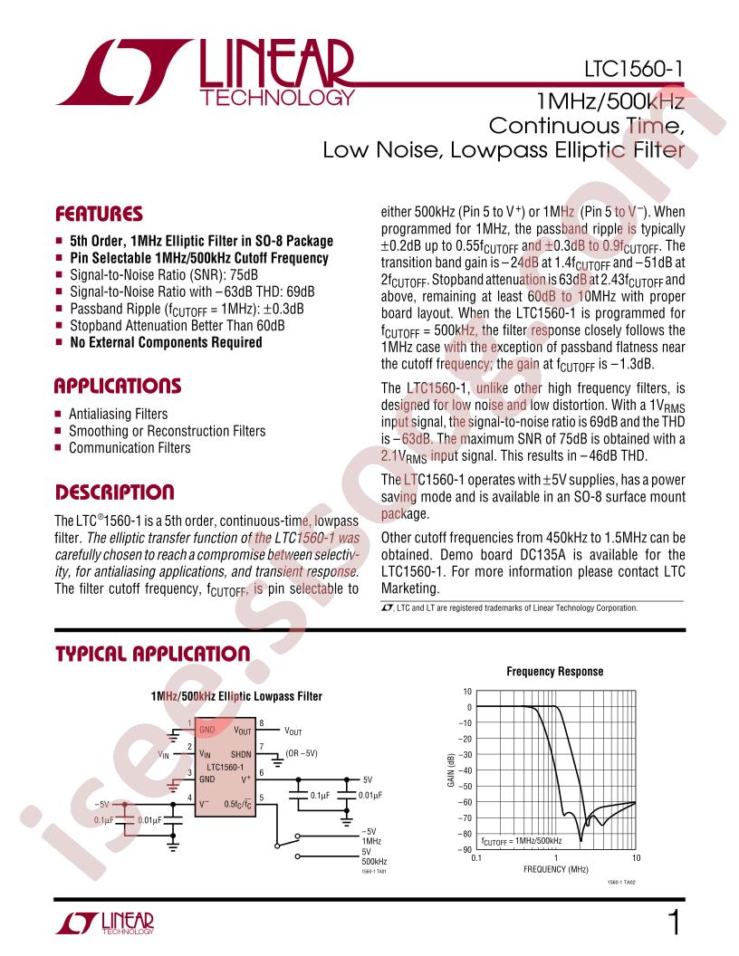 LTC1560-1