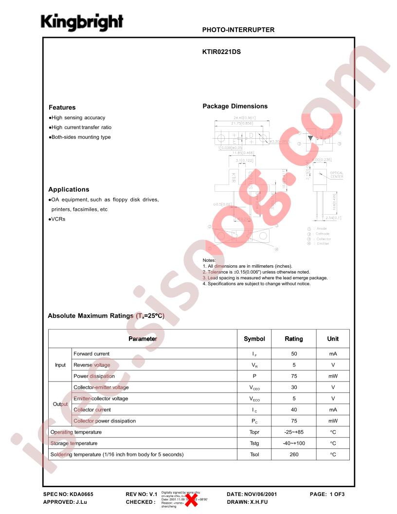 KTIR0221DS