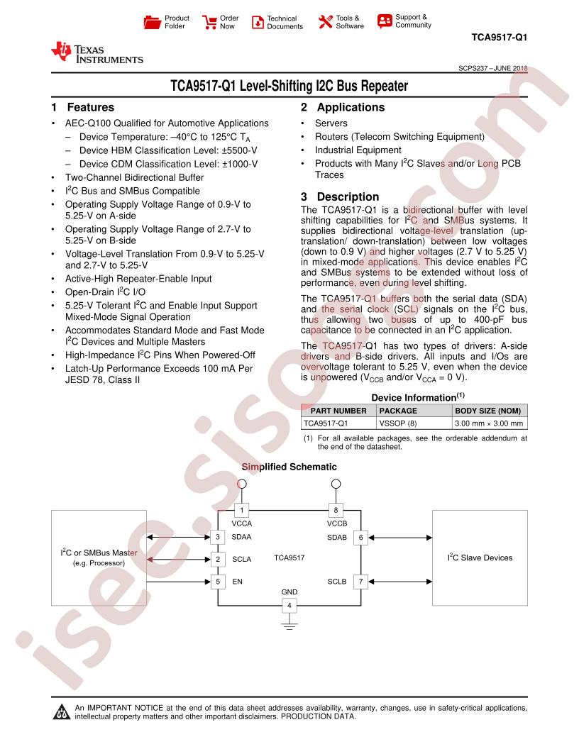 TCA9517-Q1