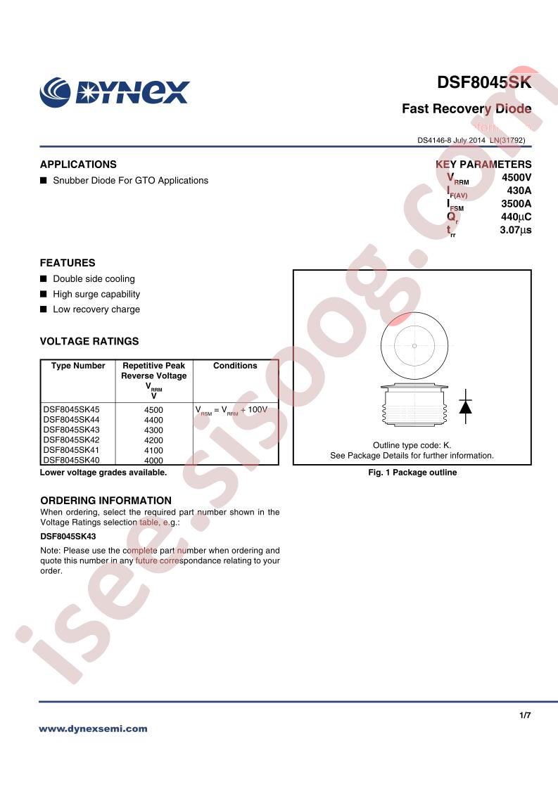 DSF8045SK43