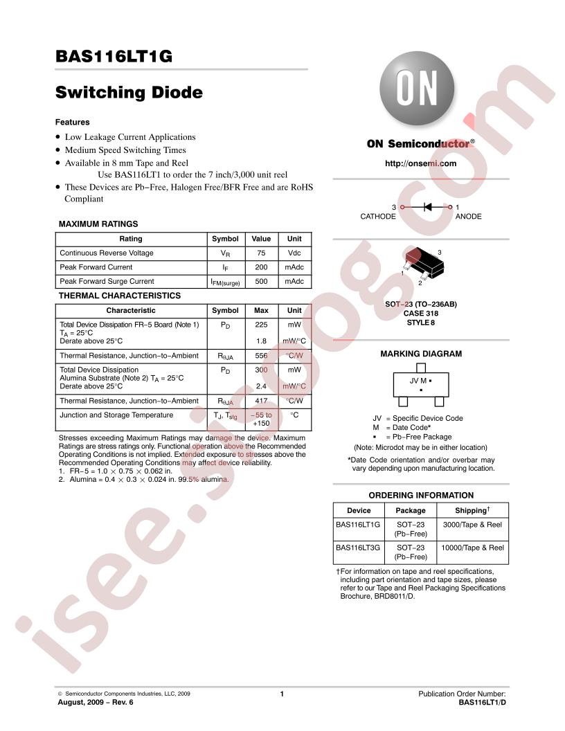 BAS116LT1D