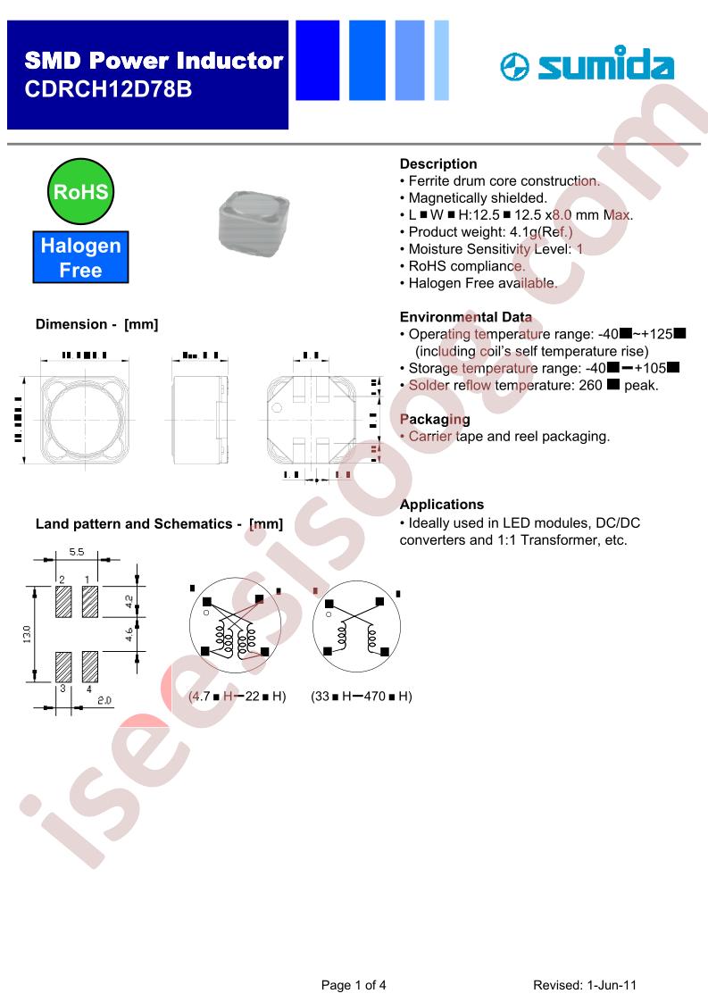 CDRCH12D78BHF-101MC