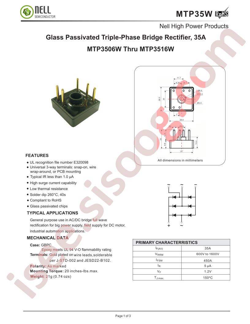 MTP35W