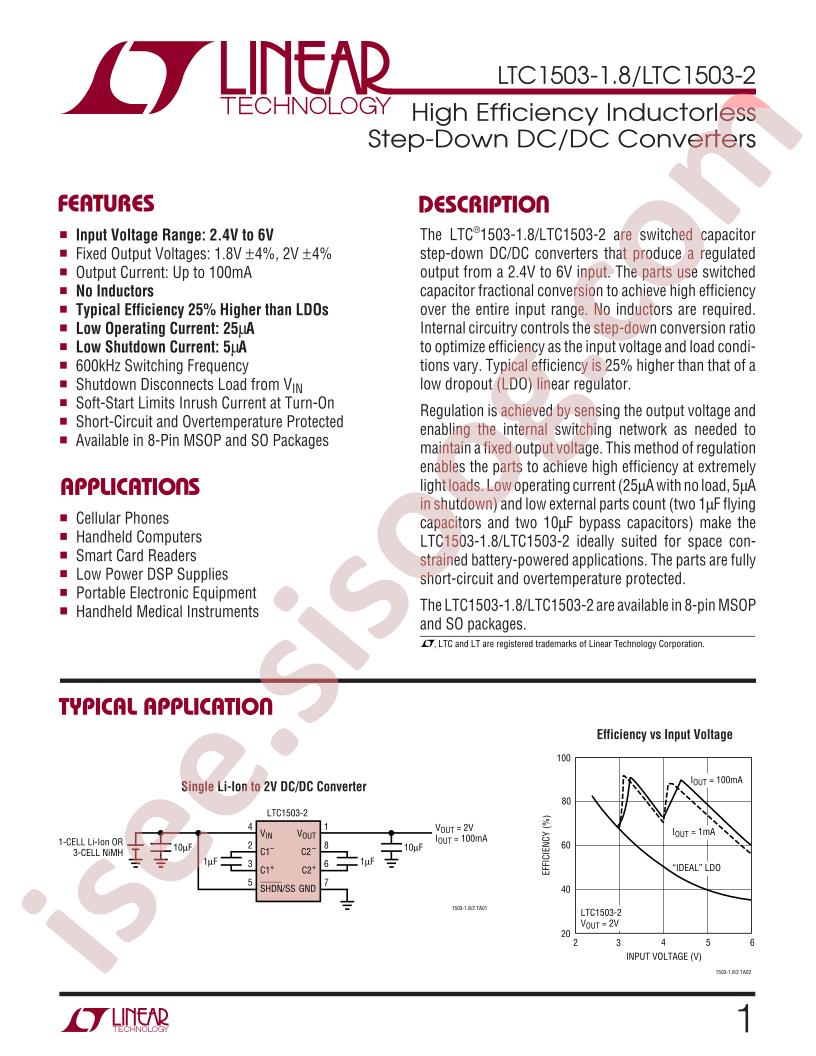 LTC1503-1.8