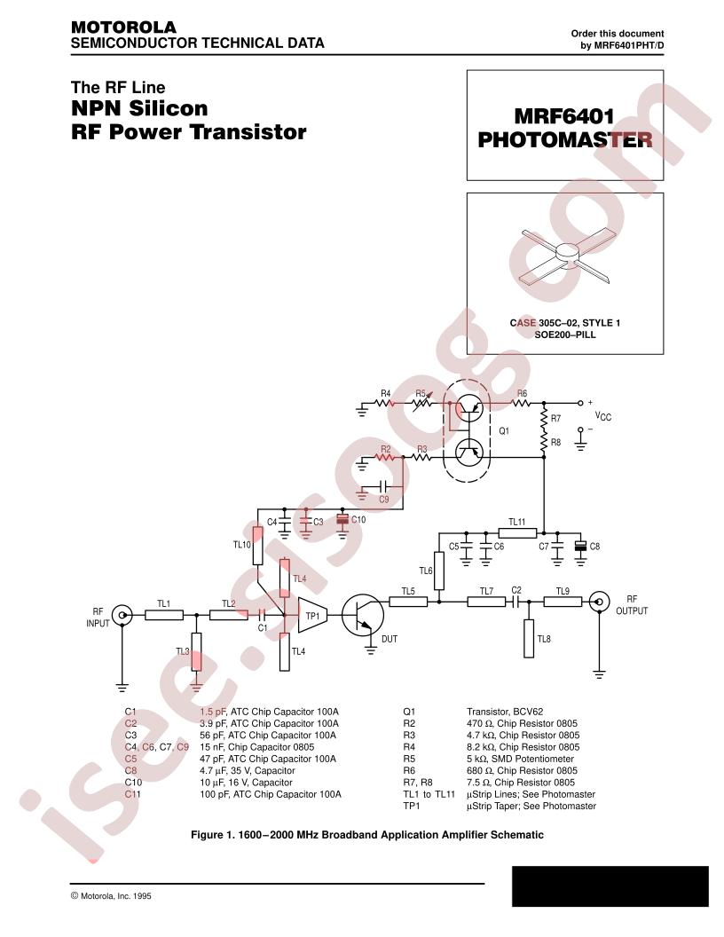 MRF6401PHT