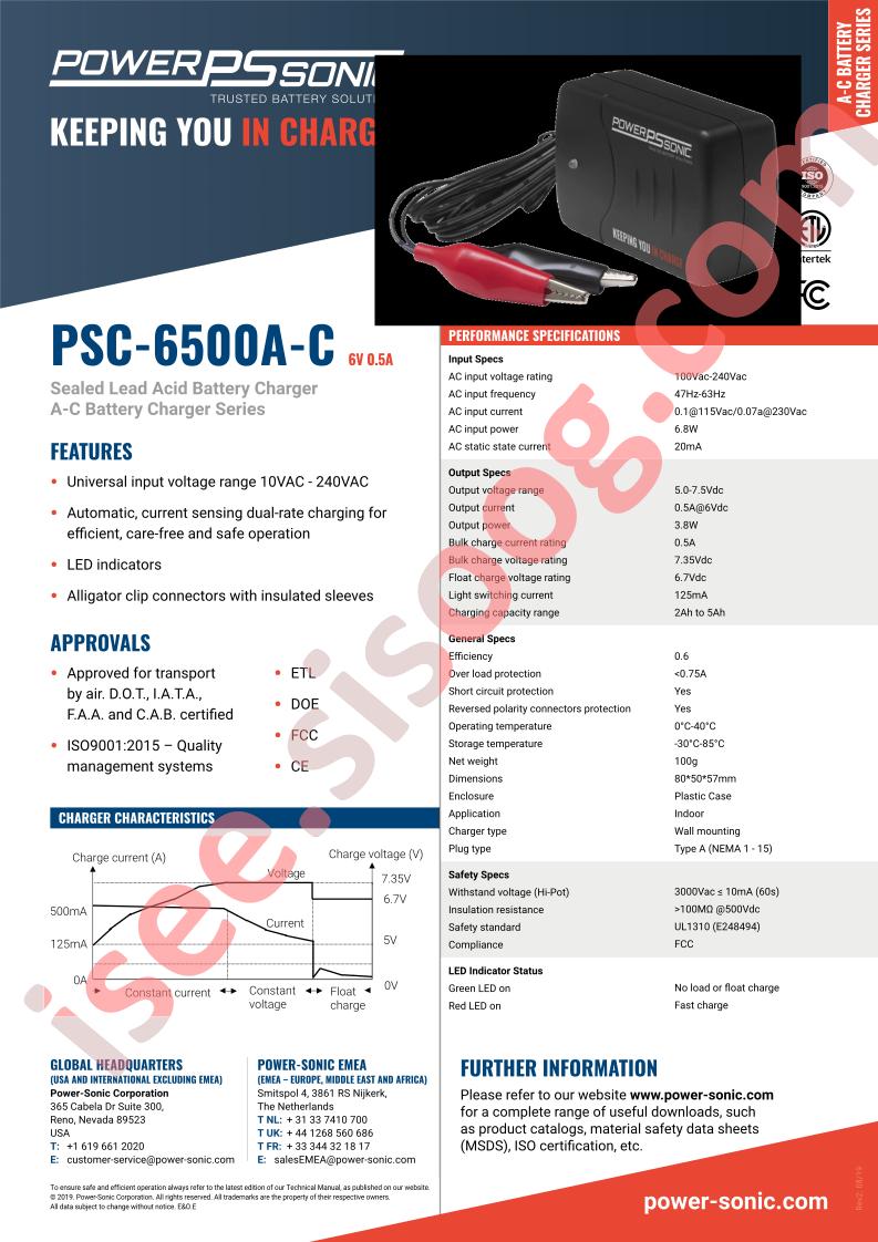 PSC-6500A-C