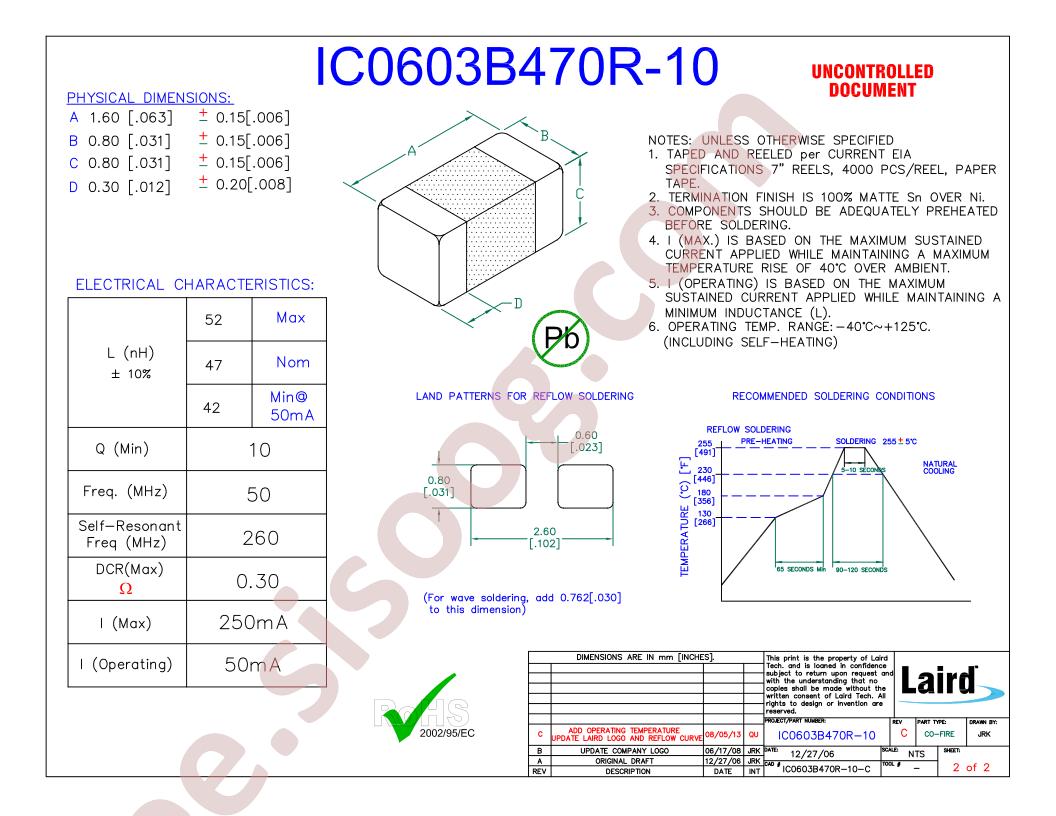 IC0603B470R-10