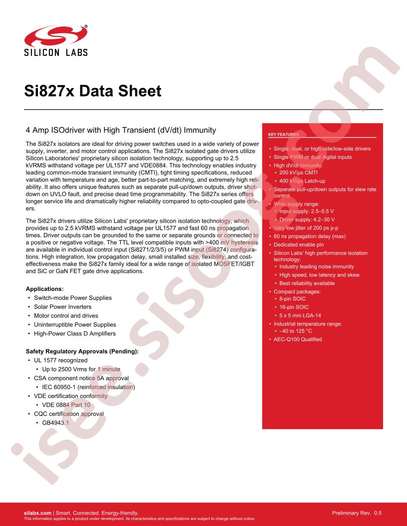 SI827X
