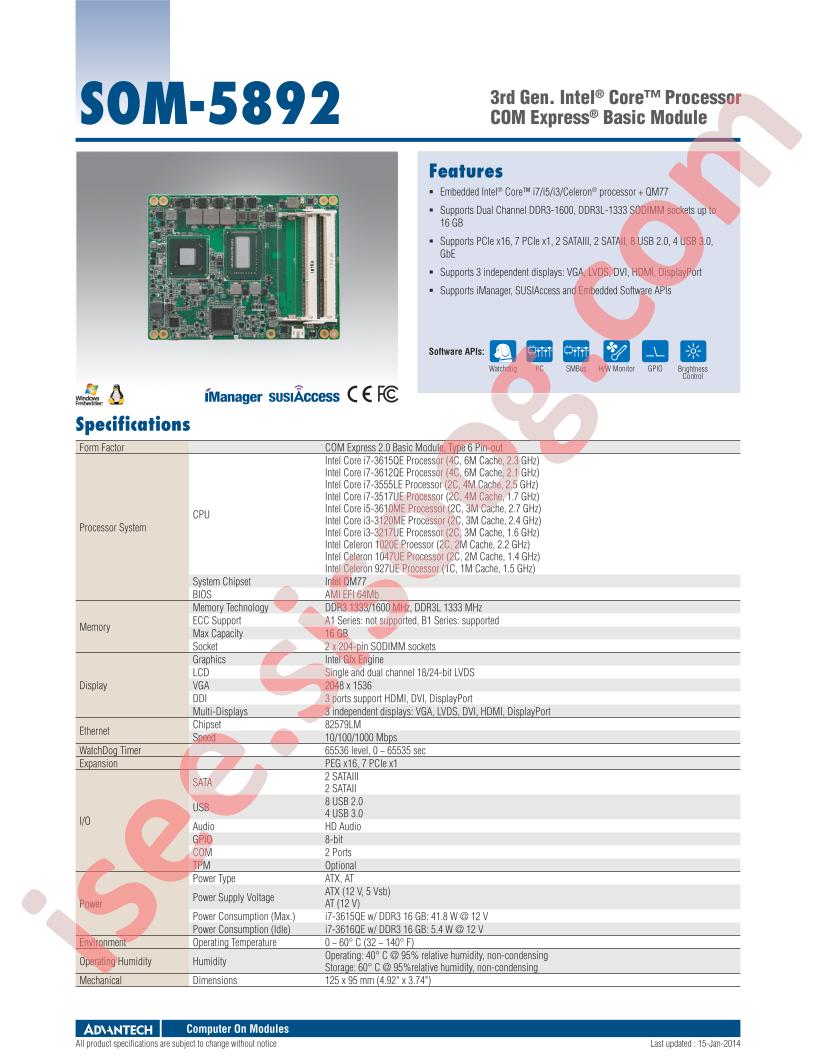 SOM-5892Z-S7A1E