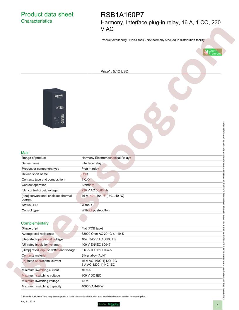 RSB1A160P7