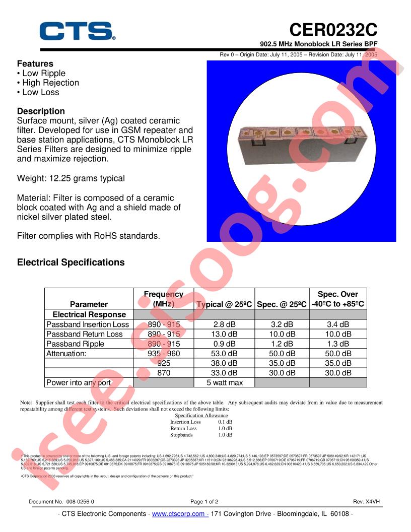 CER0232C