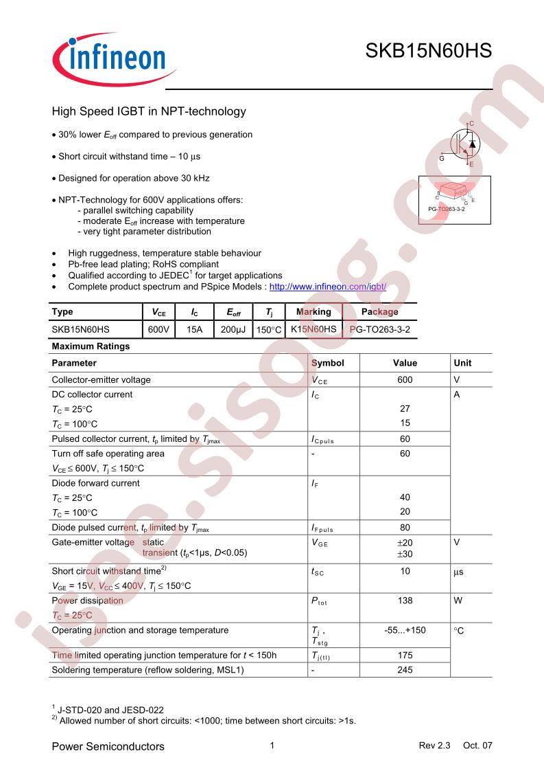 SKB15N60HS_07