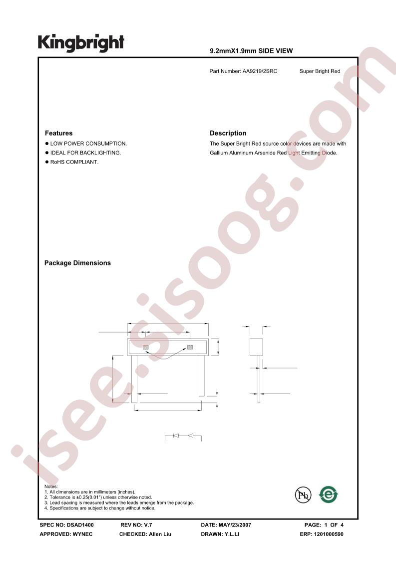 AA9219-2SRC