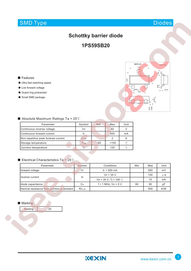 1PS59SB20