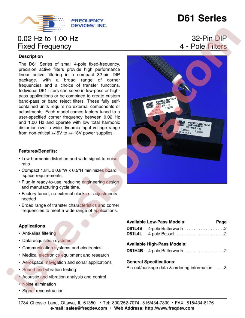 D61L4B-0.85HZ