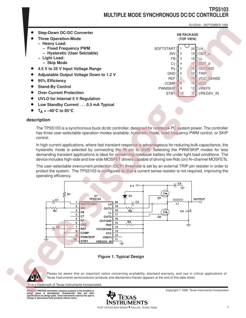 TPS5103DB