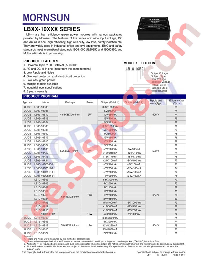 LB10-10A15