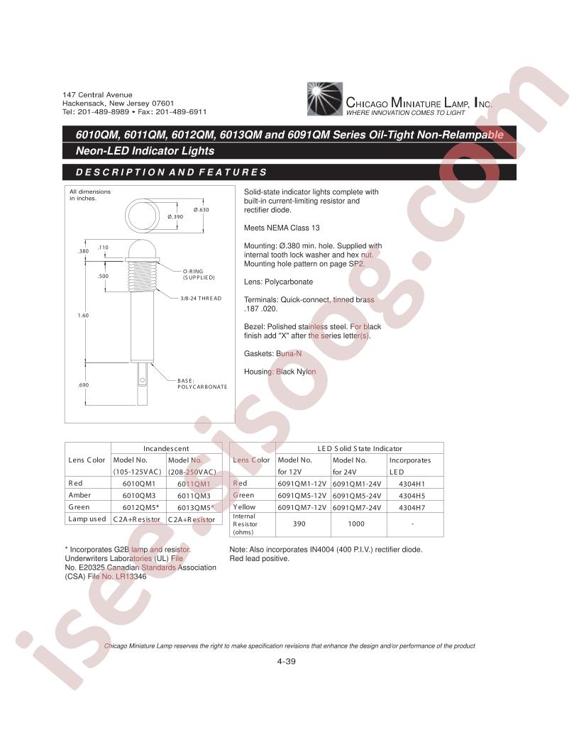 6091QM1-12V