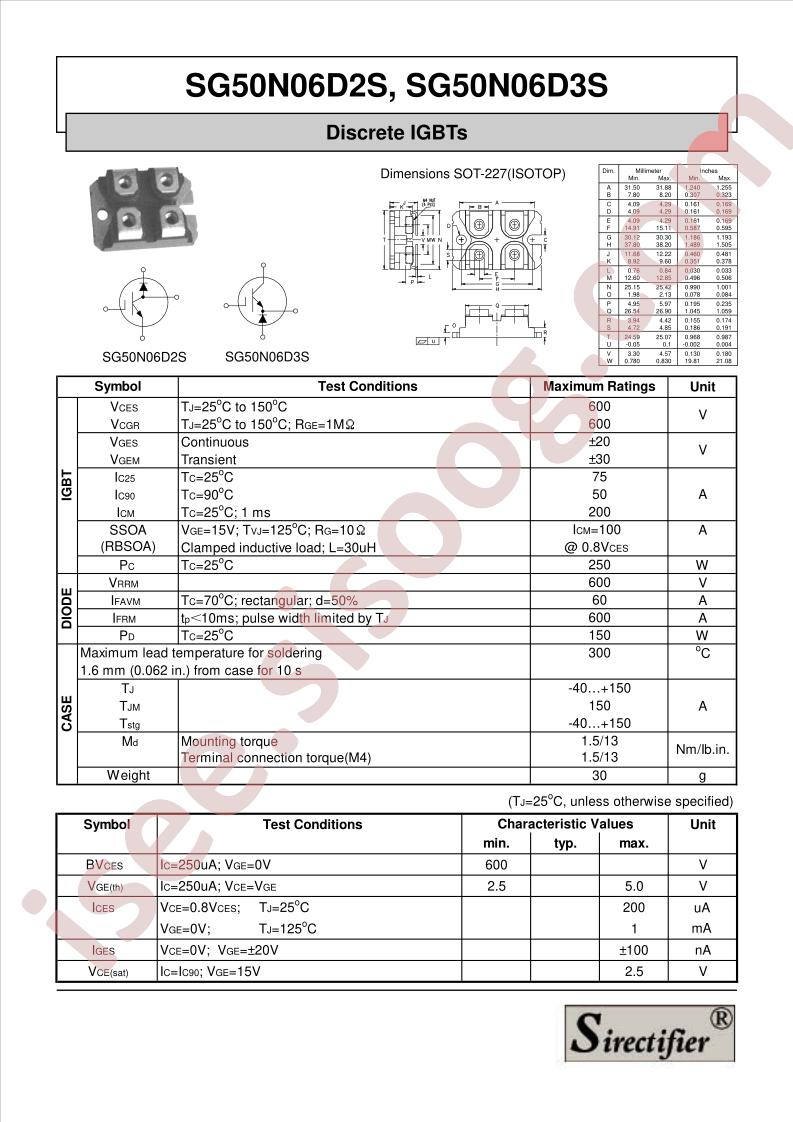 SG50N06D2S