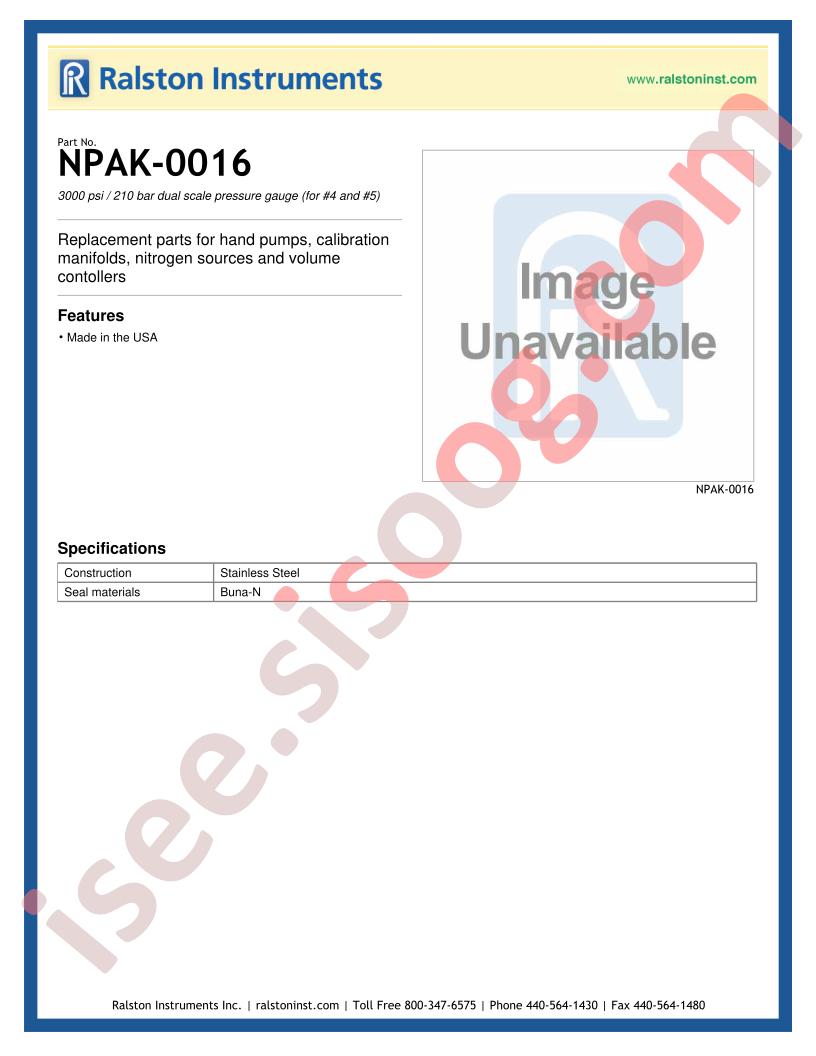 NPAK-0016