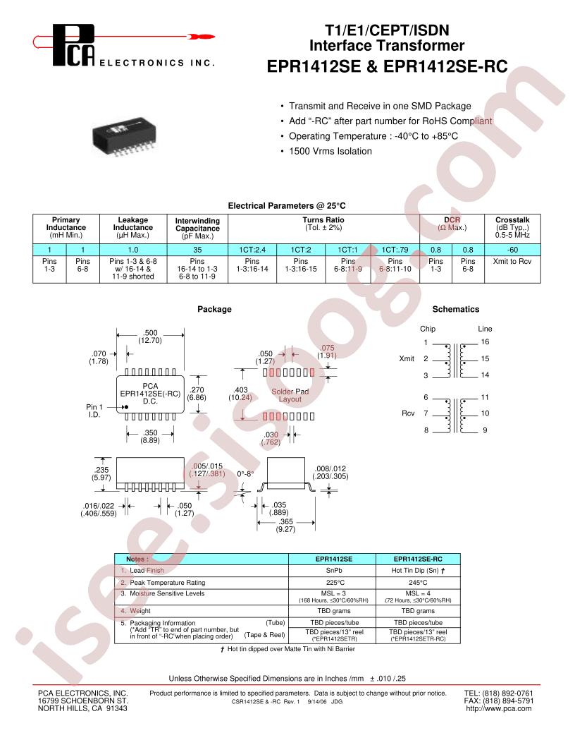 EPR1412SE