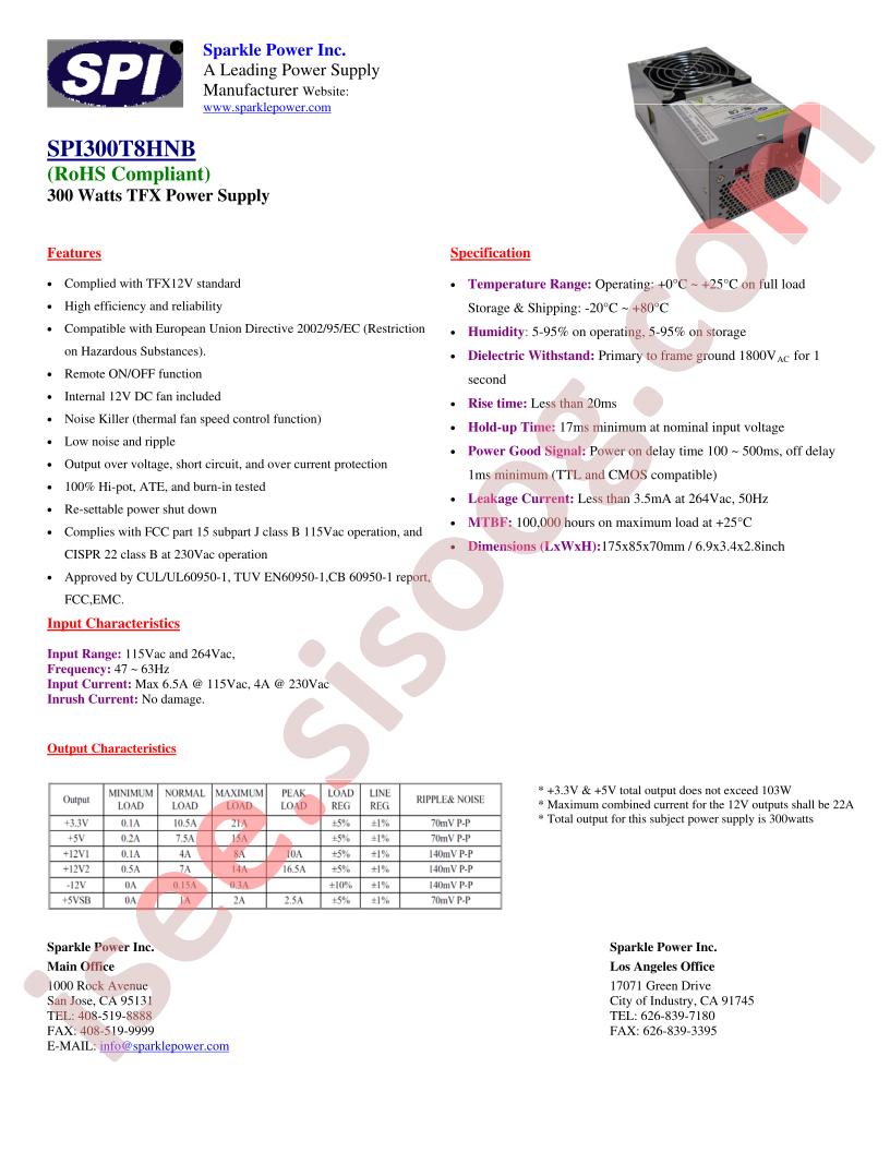 SPI300T8HNB
