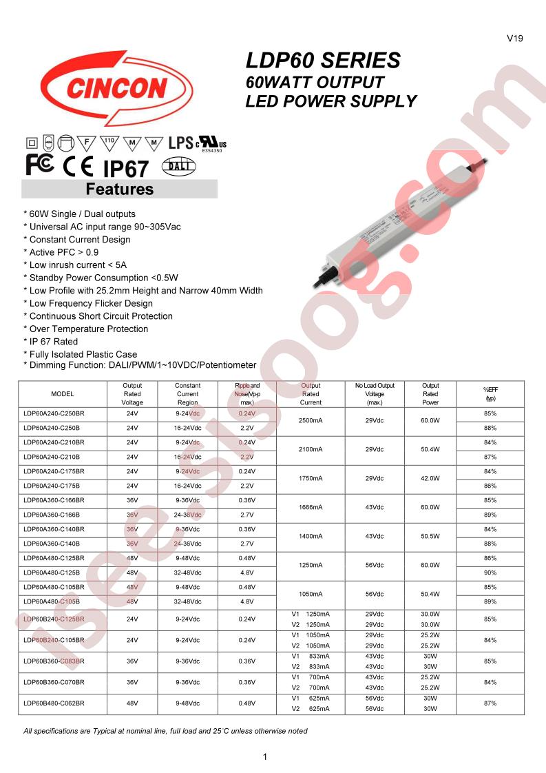 LDP60A360-C140B